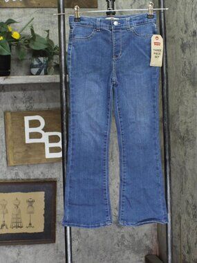 NEW Levis Little Girls Flared Denim Jeans Blue 6X